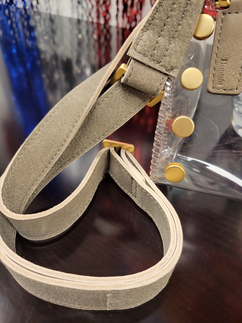 Hammitt Tony Small Clear Crossbody Bag - Picture 5 of 6